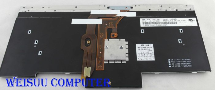 {偉斯科技}LENOVO T430S L430 T430 X230 X230I T530 W530 L530 背光鍵盤