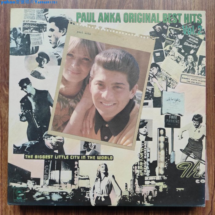 Paul Anka保羅安卡 熱門歌曲VOL.2 R版黑膠唱片LP一Yahoo壹號唱片