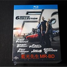 [藍光先生BD] 玩命關頭1-6套裝 Fast & Furious 1 - 6 movies  ( 傳訊正版 )
