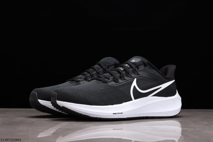 Nike Air Zoom Pegasus 39 黑白 休閒運動跑鞋百搭 舒適 男女鞋 DH4071-001