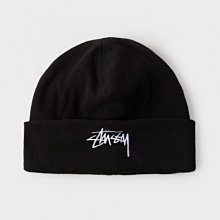 【日貨代購CITY】Stussy Polar Fleece Beanie 定番 LOGO 毛帽 132794 黑色 現貨