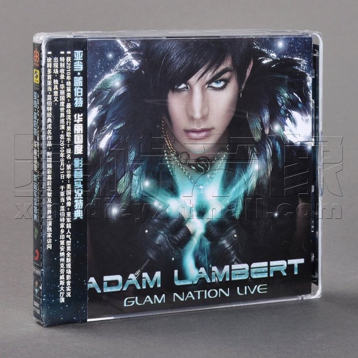 正版亞當蘭伯特 華麗國度影音實況 Adam Lambert CD+DVD