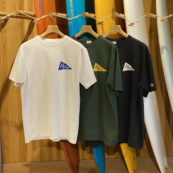 山東:Champion × Pilgrim Surf+Supply / Team Crew /乾爽手感T 230619