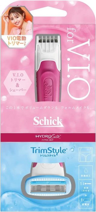 日本 Schick 舒適牌 舒綺 美型之刀 電動除毛刀 腋下 比基尼線 私密 VIO 雙頭 除毛刀 美體❤JP