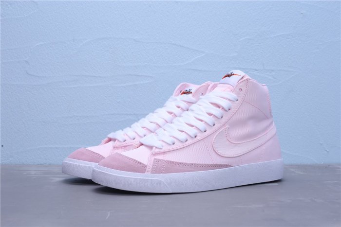 Nike Blazer Mid '1977 Vintage WE 經典 粉色 帆布 休閒運動板鞋 女CD8238-600