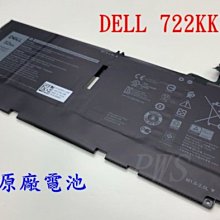 ☆【全新 Dell 722KK 原廠電池 】52WH XPS 13 9300 P117G 02XXFW P117G001