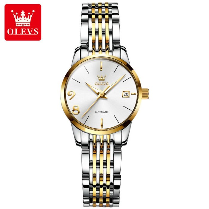 現貨手錶腕錶明星代言歐利時品牌手錶全自動機械錶女士簡約防水女士手錶女錶