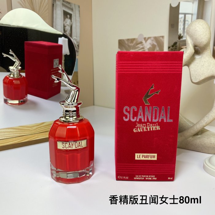 瑤瑤日韓代購~Gaultier高緹耶Scandal Le Parfum新款香精版醜聞女士香水80ml7CM344