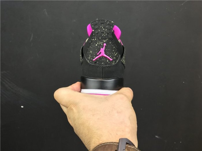 Air Jordan 4 GS “Fuchsia” 黑紫 經典 潮流 休閒運動籃球鞋 男鞋 705344-027