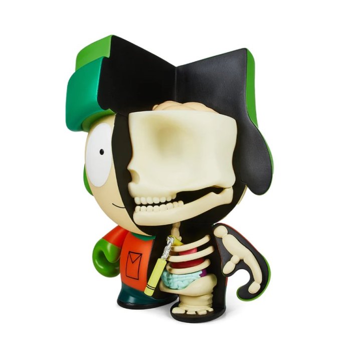 BEETLE KIDROBOT 凱子 KYLE SOUTH PARK 南方公園 半剖 南方四賤客 雙節棍 8吋 公仔