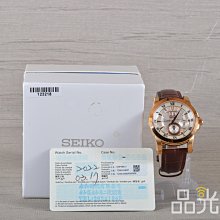 【品光數位】SEIKO PREMIER SNP096J1 7D56-0AB0P 41mm 人動電能萬年曆腕錶#123218