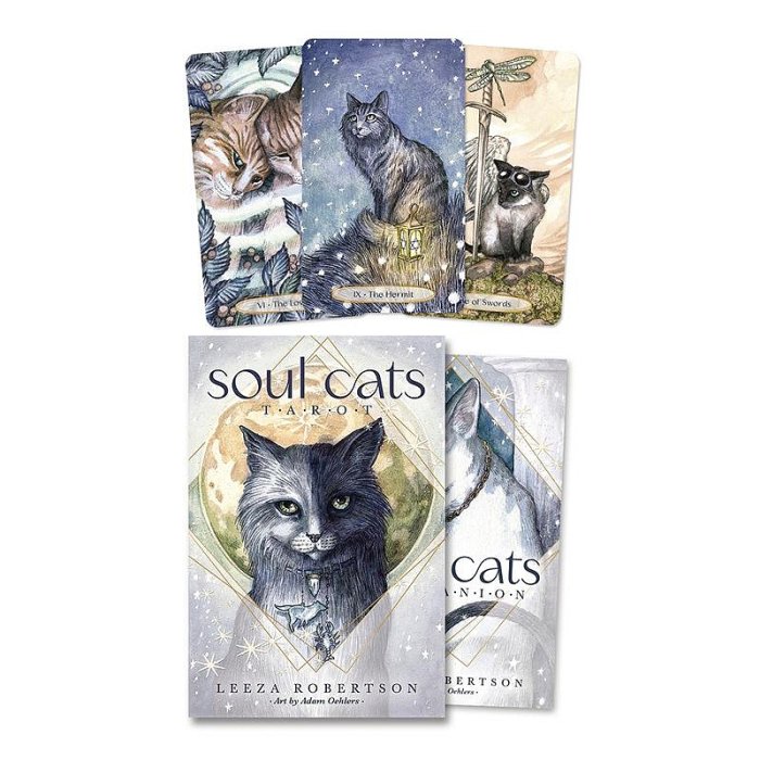 三森 進口正版 貓魂塔羅牌卡牌桌游 Soul Cats Tarot