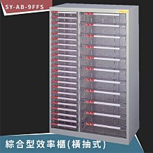 【100%台灣製造】大富 SY-AB-9FFS 綜合效率櫃(橫抽式) 文件櫃 報表櫃 置物櫃 收納櫃 抽屜  B4 A4