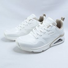 Skechers 177421WHT Tres Air 女休閒鞋 珍珠白x奶茶【iSport愛運動】