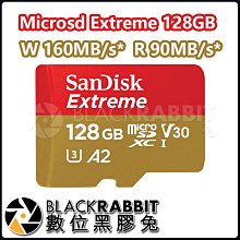 數位黑膠兔【 SanDisk micro SD 記憶卡 128GB 】SDXC 讀寫快速 128GB 4K