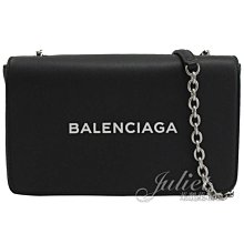 【茱麗葉精品】全新精品BALENCIAGA 巴黎世家 502027 Everyday 質感牛皮WOC翻蓋斜背包.黑 預購