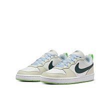 S.G NIKE COURT BOROUGH LOW RECRAFT GS FV8121-131 白綠 休閒 大童 女鞋