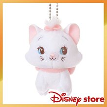 41+ 4/20 日本連線代購 Disneystore 迪士尼專賣店 瑪麗貓 瑪麗 坐姿 鑰匙圈 吊飾 小日尼三