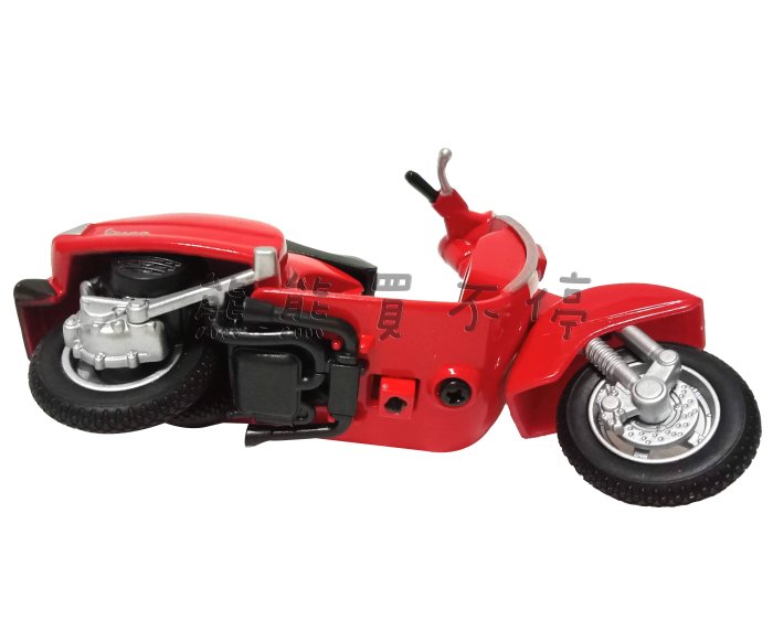 [在台現貨] 偉士牌 Vespa PX125 2016年 紅色 機車 1/18 仿真 合金 摩托車 模型