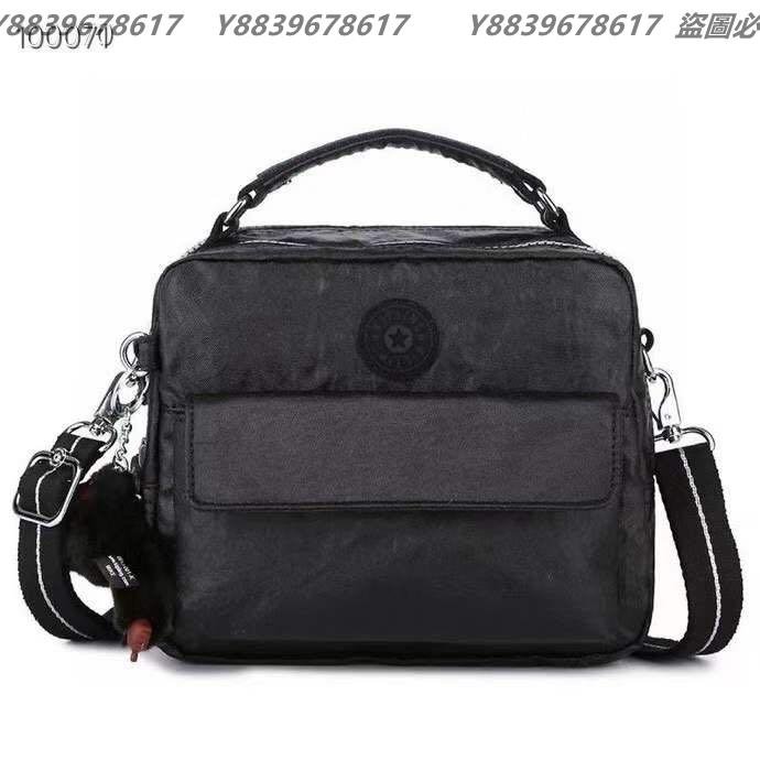 Kipling 猴子包 金屬黑 K2050/04472  休閒 斜背肩背側背手提後背多用小款包 限時