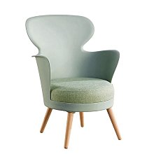 24W【新北蘆洲~嘉利傢俱】特里爾綠色造型椅-編號 (W455-5)【限量促銷中】