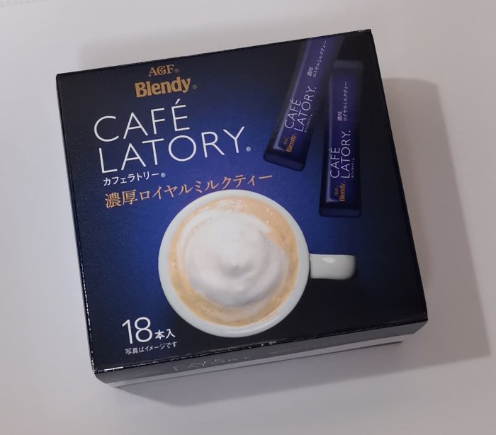 AGF Blendy CAFE LATORY 濃厚皇家奶茶 18入【FIND新鮮貨】