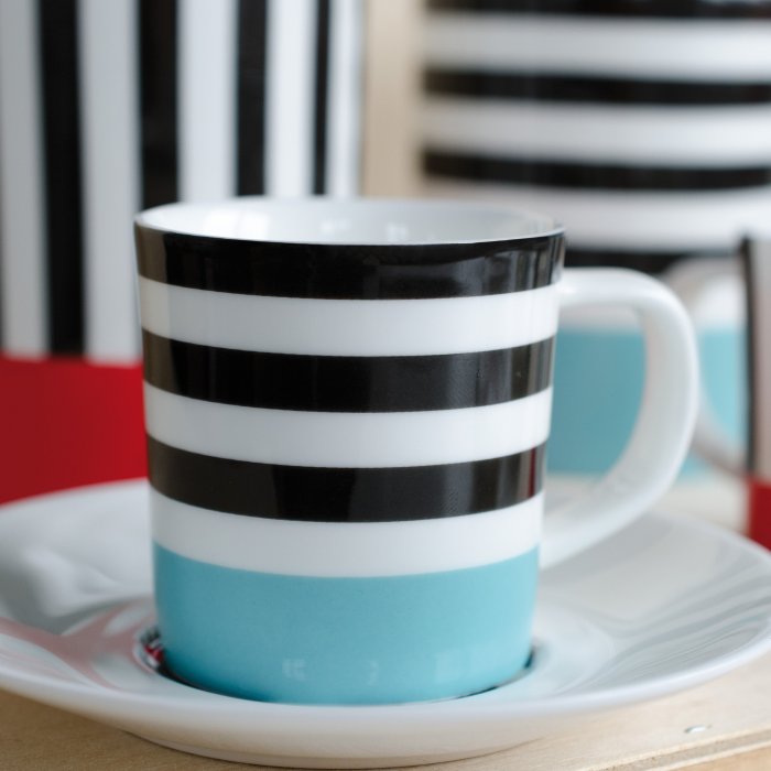 REMEMBER Espresso mug with saucer 骨瓷義式咖啡杯組(3款)