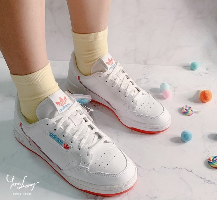 【Luxury】現貨 Adidas Continental 80 X 玩具總動員 叉奇 FORKY 大童 親子鞋 女款