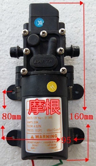 電動噴霧機 噴霧器 消毒機 噴藥機 泵浦 高壓馬達 馬達 水泵 抽水機 洗車機 自吸式直流水泵12V 壓力開關 太陽能