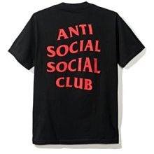 【日貨代購CITY】Anti Social Social Club 短TEE 黑紅 LOGO 文字 現貨