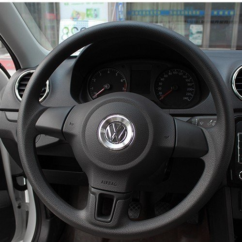 vw 方向盤 logo裝飾貼 golf 6 7 cc polo passat tiguan jetta bora 沂軒精品