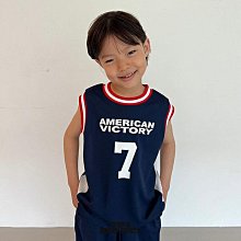 S~XL ♥上衣(NAVY) OWA-2 24夏季 OWA240520-024『韓爸有衣正韓國童裝』~預購