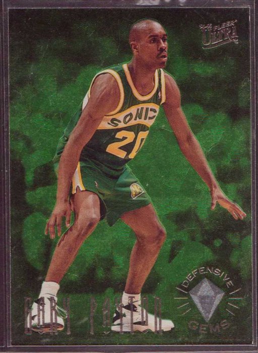 94-95 FLEER ULTRA DEFENSIVE GEMS #3 GARY PAYTON