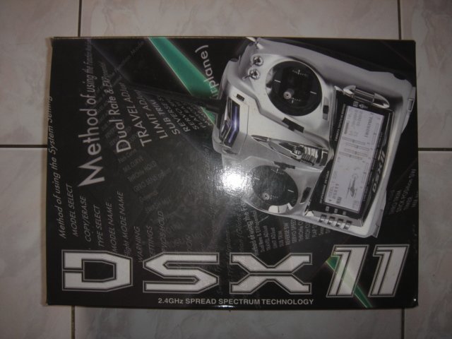 大樹的家) : JR DSX11 2.4G DSM2 11動遙控器+ 6動接收AR6200含衛星大