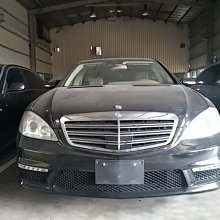 《※台灣之光※》全新 BENZ 賓士 W221 AMG 升級S65款前保專用DRL LED日行燈組 S350 S63