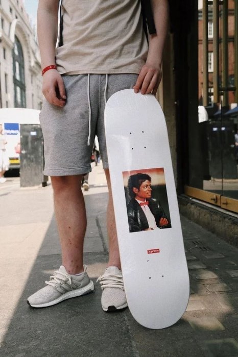 希望商店】Supreme Michael Jackson Skateboard Deck 17SS 麥可傑克森