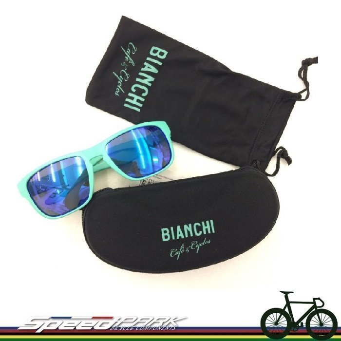 【速度公園】義大利 Bianchi 太陽眼鏡 運動眼鏡 防風 抗UV 自行車 單速車 公路車 復古風