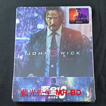 [藍光BD] - 捍衛任務3：全面開戰 ( 殺神3 ) John Wick 3 限量精裝鐵盒版