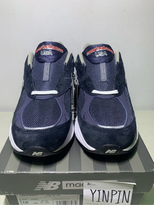 YP NEW BALANCE 990 NB3 V3 Navy 海軍藍NB990 RDA RDB RA RC 992GR VS3