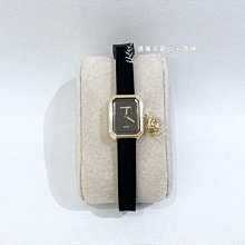 遠麗精品(板橋店) S3182 CHANEL 18K 金錶框山茶花吊飾首映錶H6361