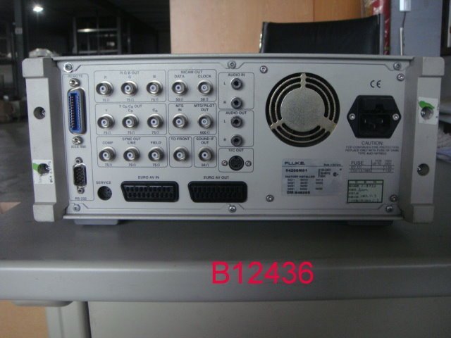 【全冠】二手FLUKE 54200 電視信號產生器 電視訊號產生器 (B12436)