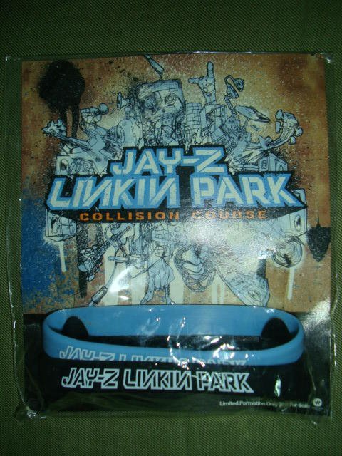 LINKIN PARK 聯合公園 JAY-Z 手環 全新未拆 絕版 現貨