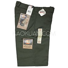 【高冠國際】DICKIES 42283 MULTI-USE POCKET WORK SHORT 短褲 橄欖綠 OG