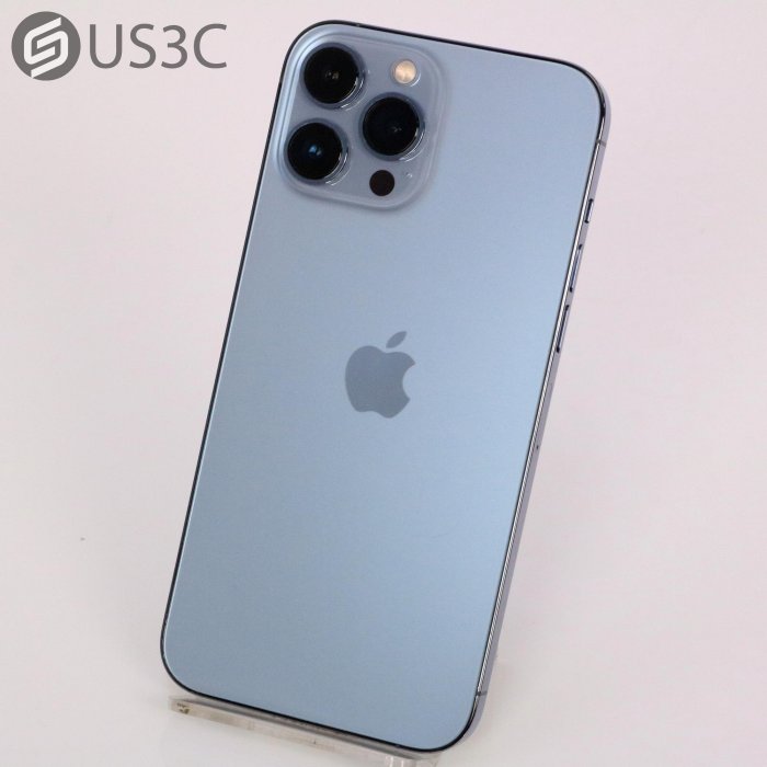 【US3C-高雄店】公司貨 Apple iPhone 13 Pro Max 128G 天峰藍 6.7吋 A15仿生晶片 臉部辨識 空機 UCare延長保固6個月