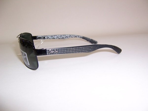 光寶眼鏡城(台南)Ray-Ban 碳纖維偏光太陽眼鏡*RB8316/002/N5黑色方形雙槓,,旭日公司貨