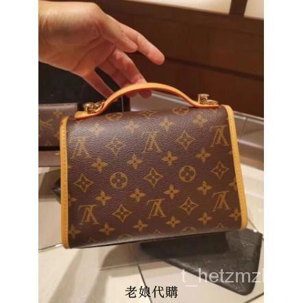 正品歐洲 LV IVY 復古 M44919_2020早春款 超級復古書 手提 醫生 附長背帶 hvaa