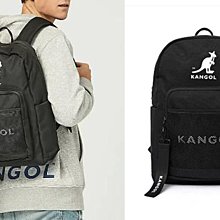 ~雪黛屋~KANGOL 後背包大容量可A4資料夾進口防水尼龍布L6055320420