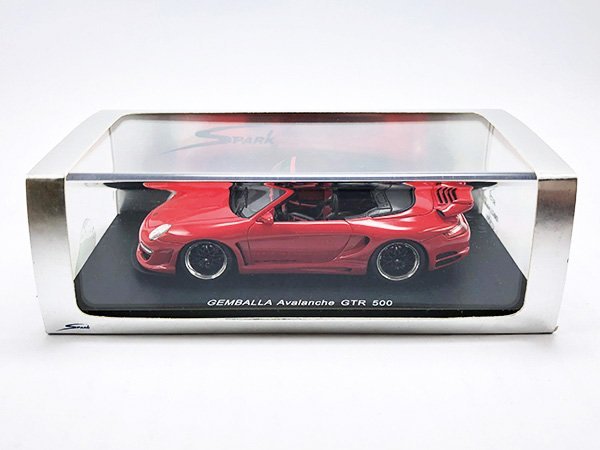 【秉田屋】Spark Porsche 911 997 Gemballa Avalanche GTR 500 紅 1/43