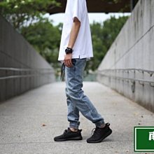 南◇現貨 SVLE JOGGER PANTS 丹寧 牛仔 水洗 刷色 藍色 淺藍 縮口褲 工作褲 束口褲 硬挺