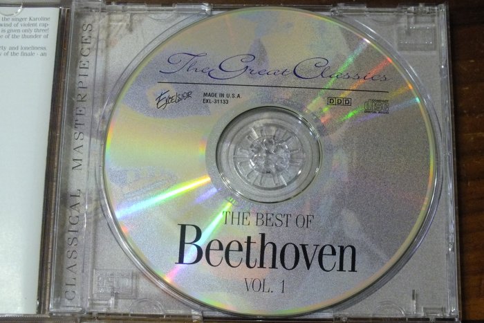 Excelsior-The Best of Beethoven vol.1-美版,有IFPI